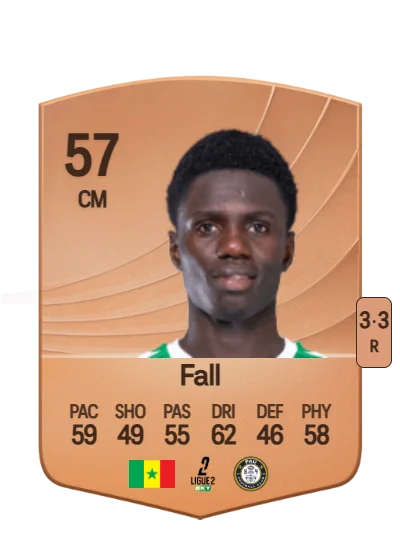 Cheikh Fall card