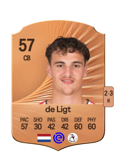 Max de Ligt card