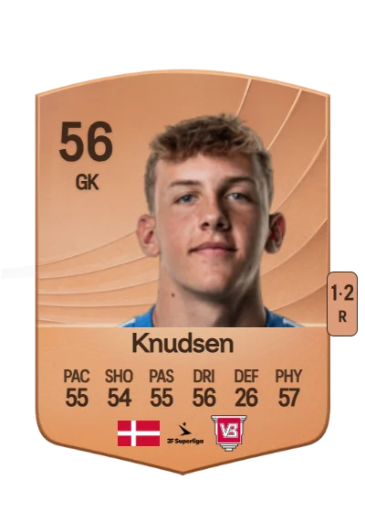 Gustav Knudsen card