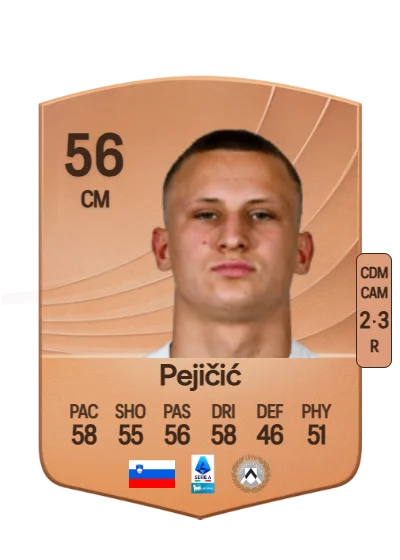 David Pejičić card