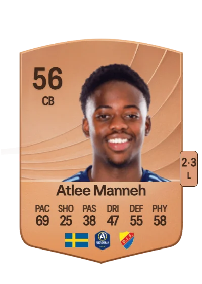 Alieu Atlee Manneh card