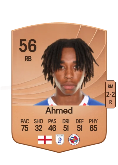 Ashqar Ahmed card