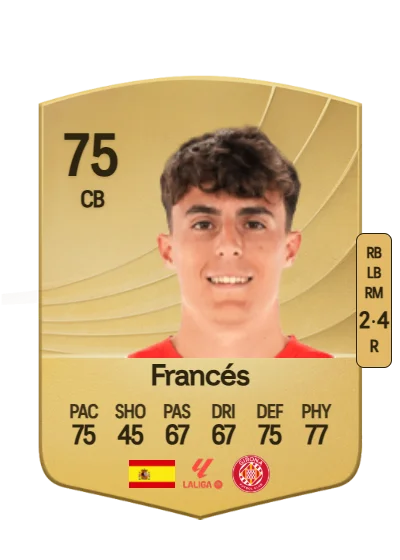 Alejandro Francés Torrijo card