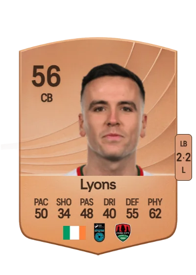 Charlie Lyons card