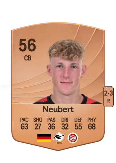 Tim Neubert card