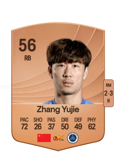 Yujie Zhang card