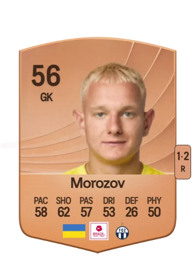 Yevhen Morozov card