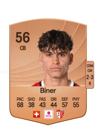 Nevio Biner card