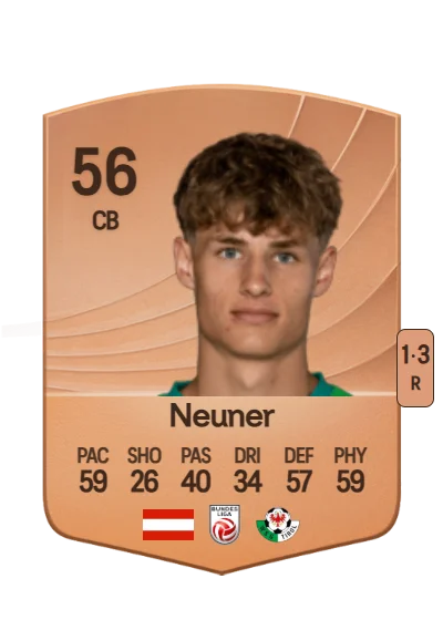 Michael Neuner card