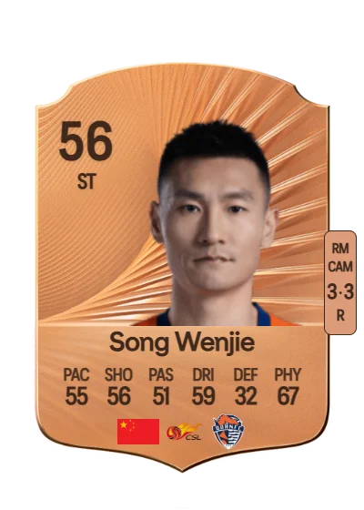 Wenjie Song card