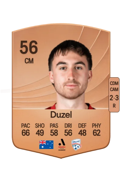 Luke Duzel card