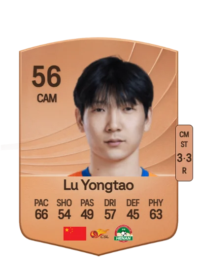 Yongtao Lu card