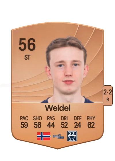 Marius Weidel card