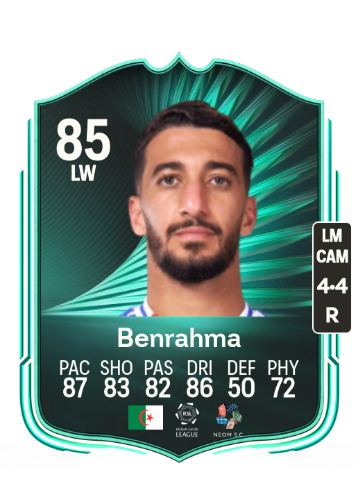 Saïd Benrahma card