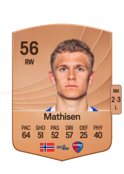 Sebastian Holm Mathisen card