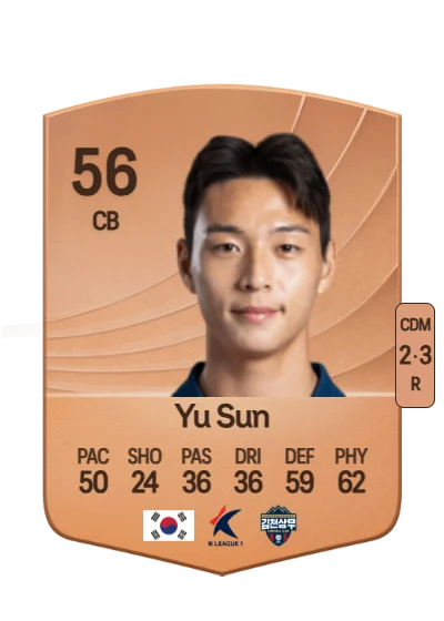 Sun Yu card
