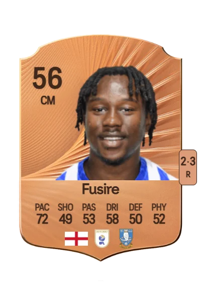 Sean Fusire card