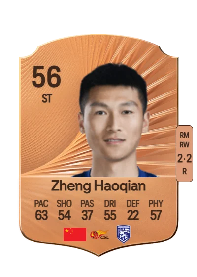 Haoqian Zheng card