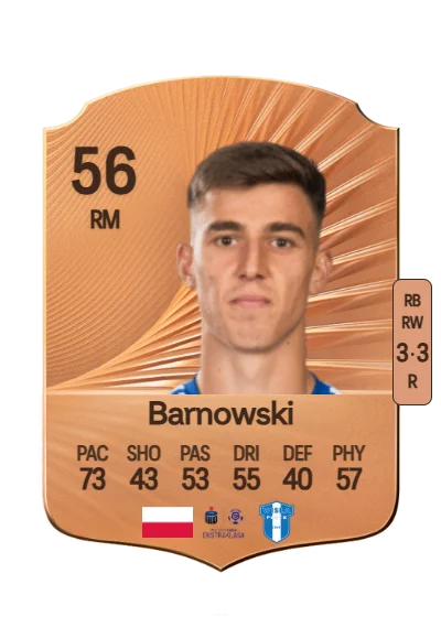 Dawid Barnowski card