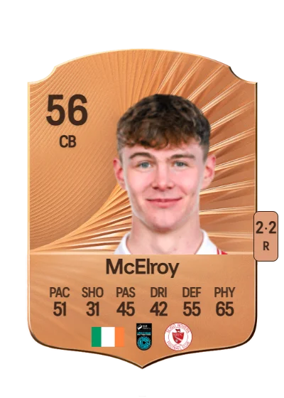 Gareth McElroy card