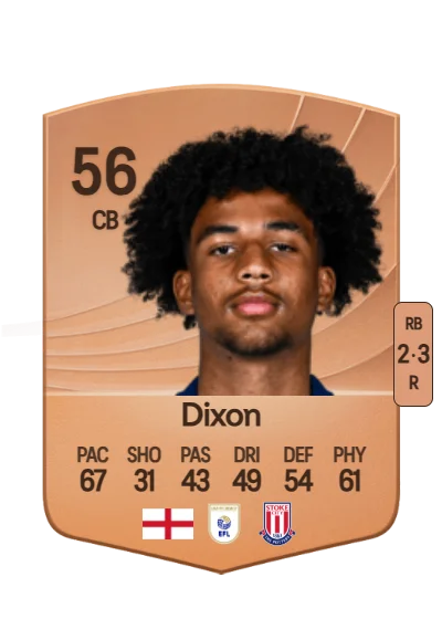 Jaden Dixon card