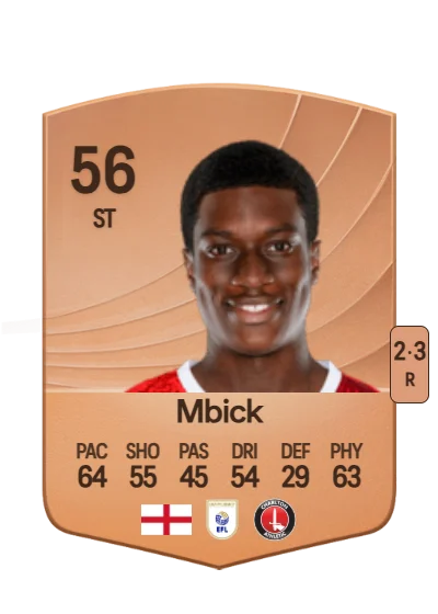 Micah Mbick card
