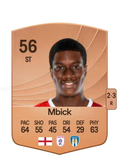 Micah Mbick card