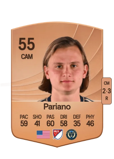 Nick Pariano card