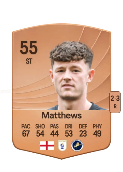 Ajay Matthews card