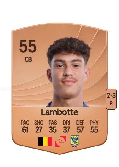 Hugo Lambotte card