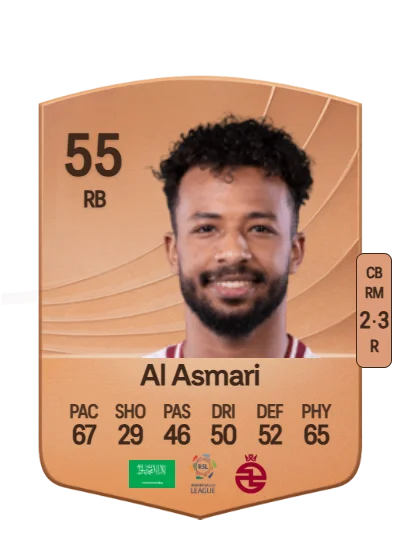Hassan Al Asmari card