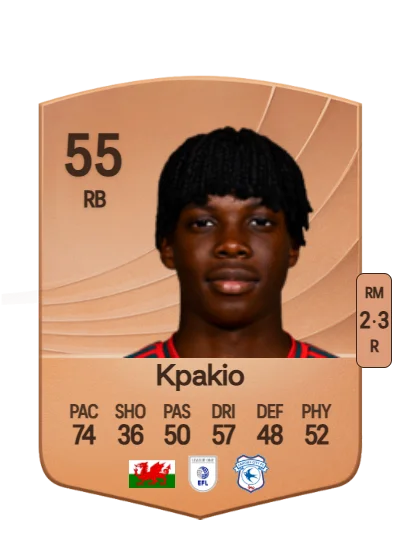 Ronan Kpakio card