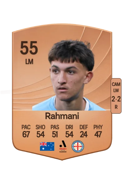 Kavian Rahmani card
