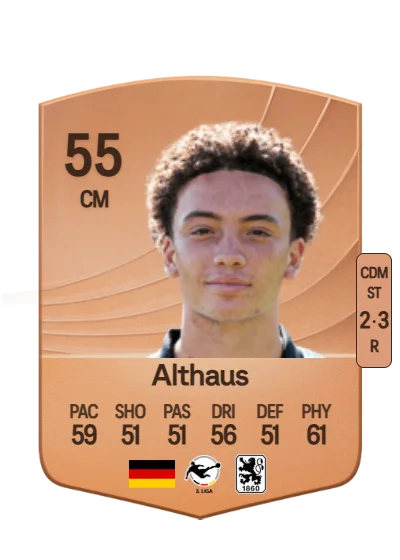 Samuel Althaus card
