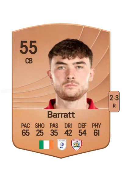 Connor Barratt card