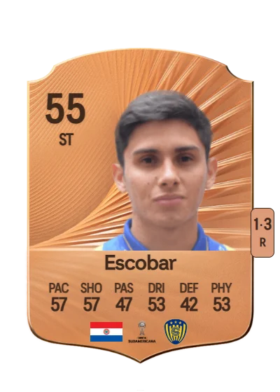 Blas Escobar card