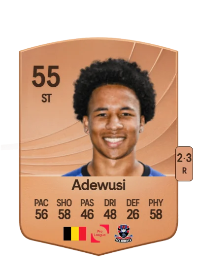 Ryan Adewusi card