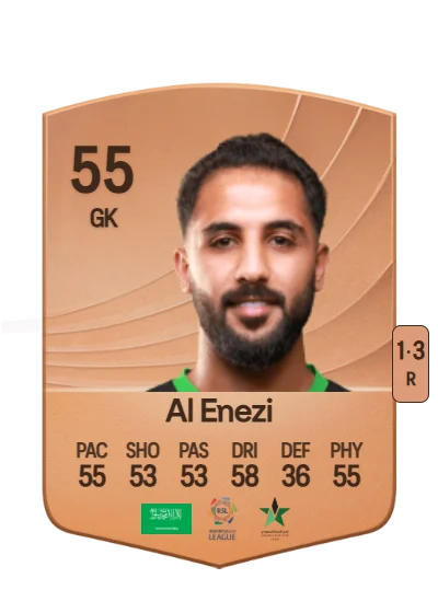 Waleed Al Enezi card