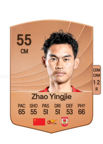 Yingjie Zhao card