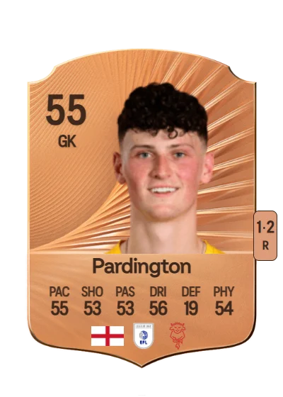 Jamie Pardington card