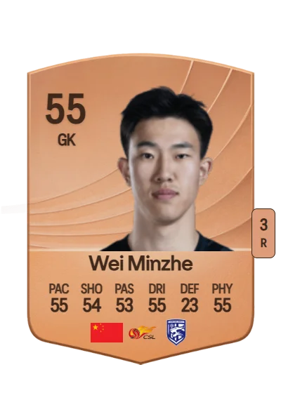 Minzhe Wei card
