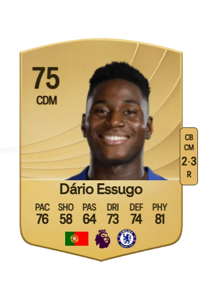 Dário Cassia Luís Essugo card