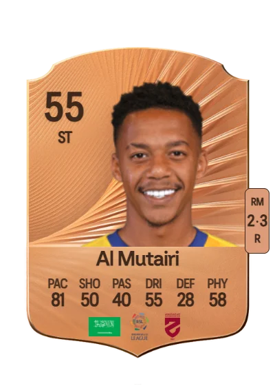 Turki Al Mutairi card