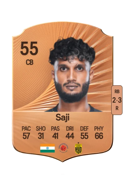 Alex Saji card