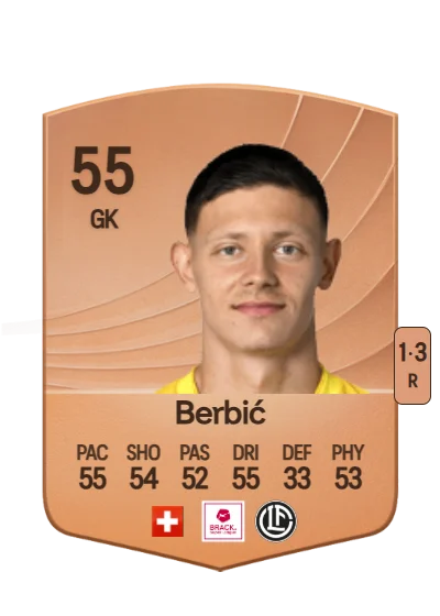 Šerif Berbić card