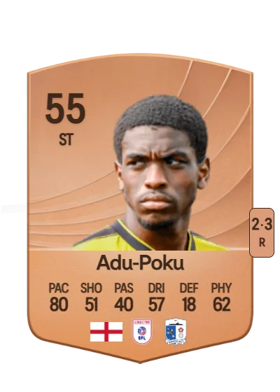 Michael Adu-Poku card