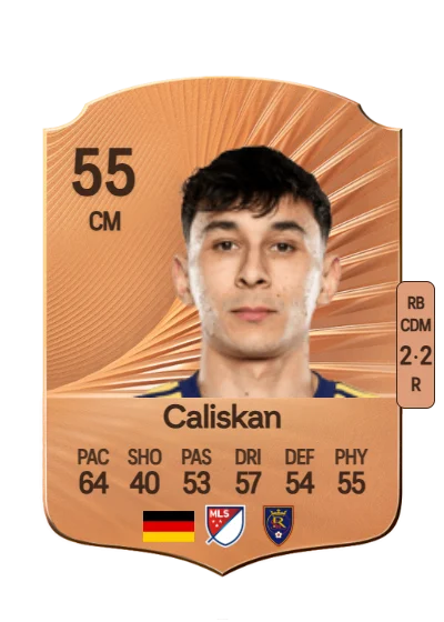 Noel Caliskan card
