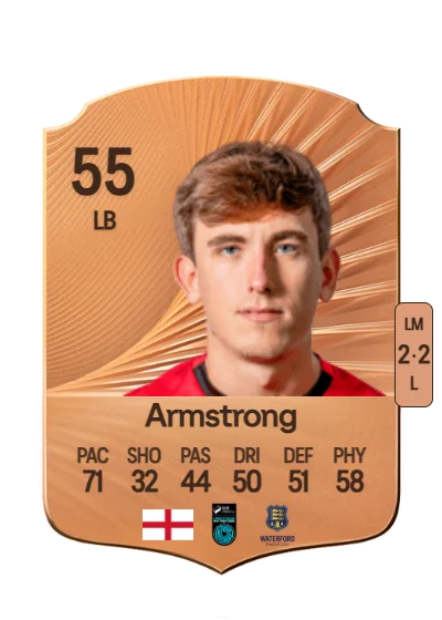 Finlay Armstrong card