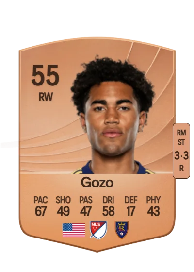 Zavier Gozo card