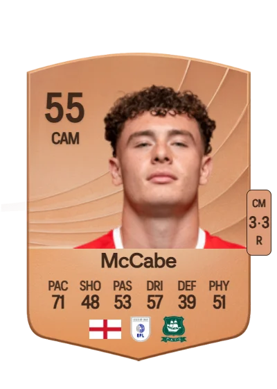 Law McCabe card